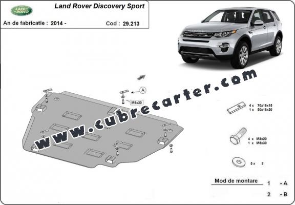 Cubre carter metalico  Land Rover Discovery Sport