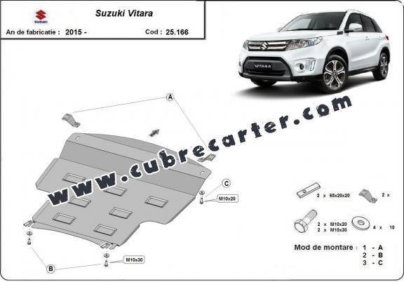 Cubre carter metalico Suzuki Vitara