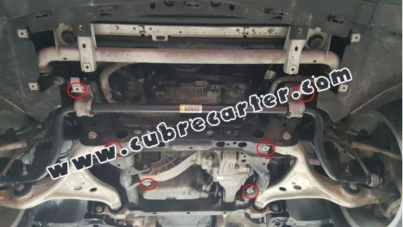 Cubre carter metalico Mercedes GL X166