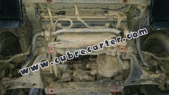 Cubre carter metalico Mitsubishi Pajero 4 (V80, V90)