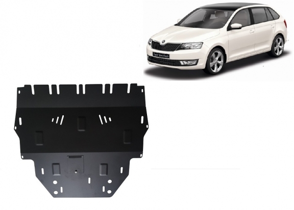 Cubre carter metalico Skoda Spaceback