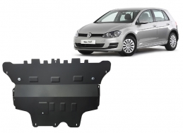 Cubre carter metalico VW Golf 7 - Manual