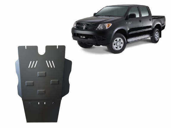 Protector de la caja de cambios y diferencial Toyota Hilux