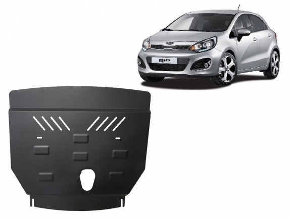 Cubre carter metalico Kia Rio 3