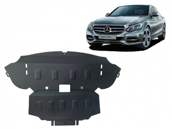 Cubre carter metalico Mercedes C-Class W205