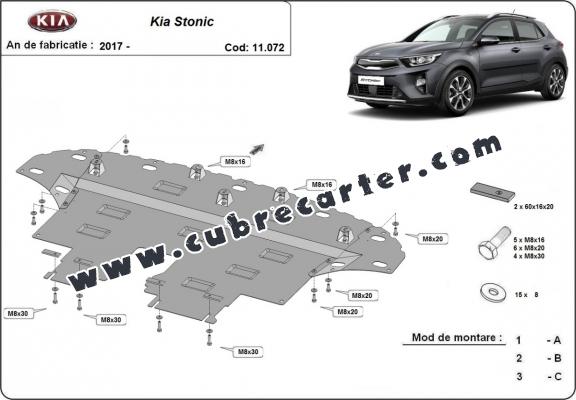 Cubre carter metalico Kia Stonic