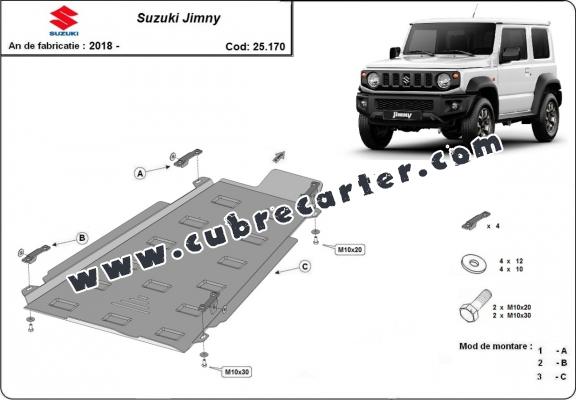 Protección del caja de transferencia Suzuki Jimny