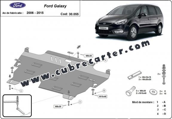 Cubre carter metalico Ford Galaxy 2