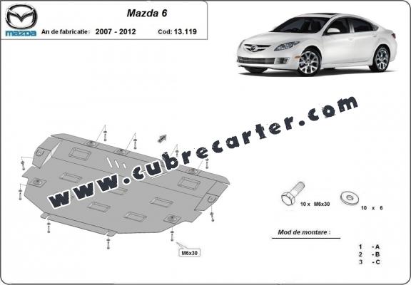 Cubre carter metalico Mazda 6