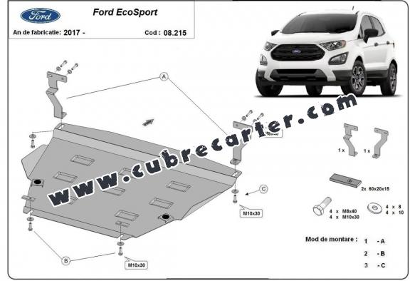 Cubre carter metalico Ford EcoSport