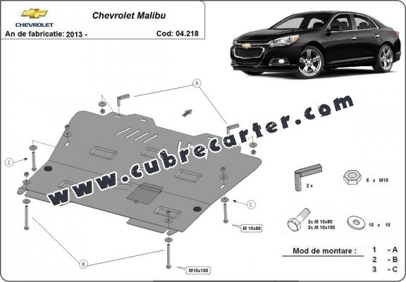 Cubre carter metalico Chevrolet Malibu
