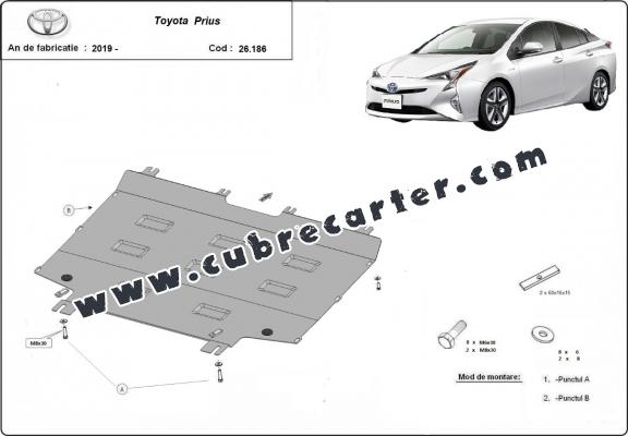 Cubre carter metalico Toyota Prius