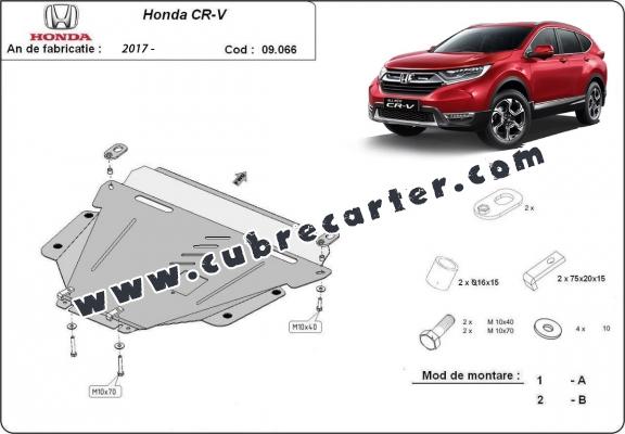 Cubre carter metalico Honda CR-V
