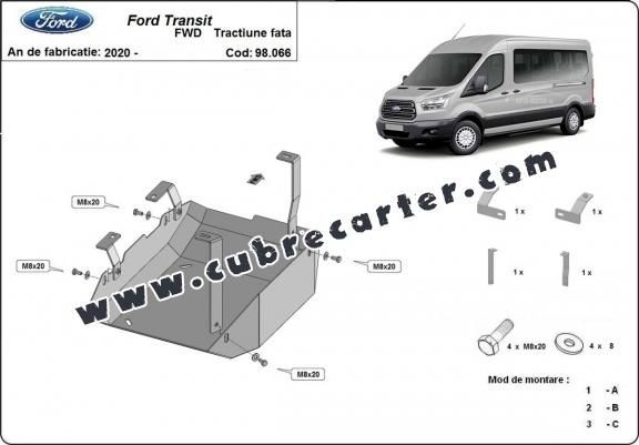 Protección del depósito de AdBlue Ford Transit