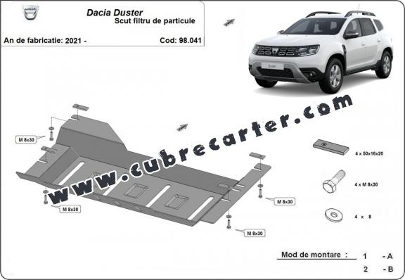 Protección DPF Dacia Duster