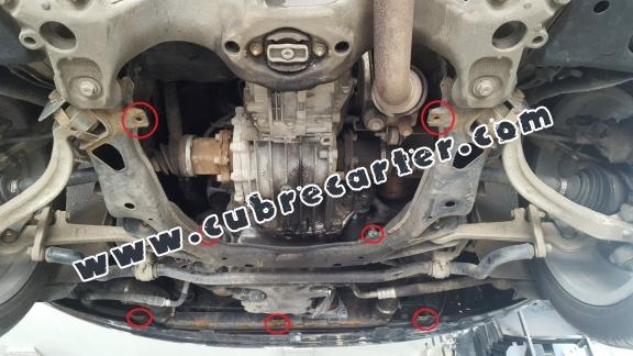 Cubre carter metalico Audi A4  B7 All Road