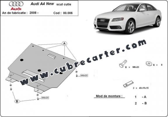 Protección del caja de cambios Audi A4 4 B8 All Road