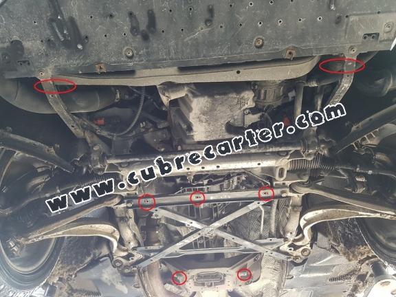 Cubre carter metalico Audi A4 B8 All Road, diesel