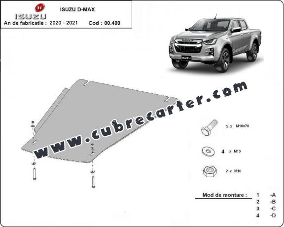 Protección del caja de cambios Isuzu D-Max