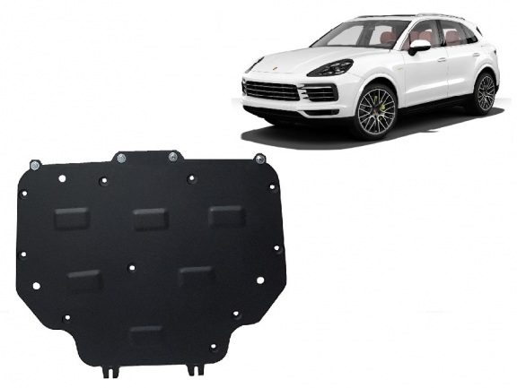 Protector de la caja de cambios Porsche Cayenne