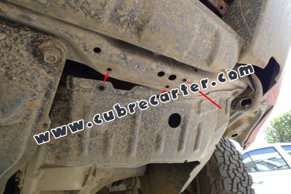 Cubre carter metalico Nissan X-Trail T30