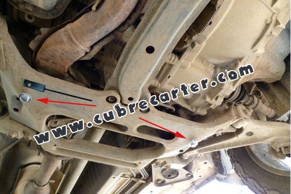 Cubre carter metalico Nissan X-Trail T30