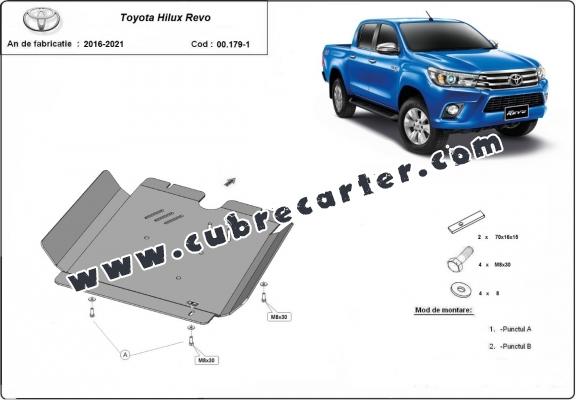 Protección del caja de cambios Toyota Hilux Revo