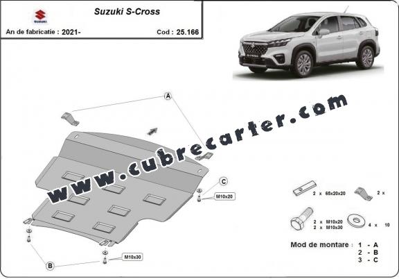 Cubre carter metalico Suzuki S-Cross