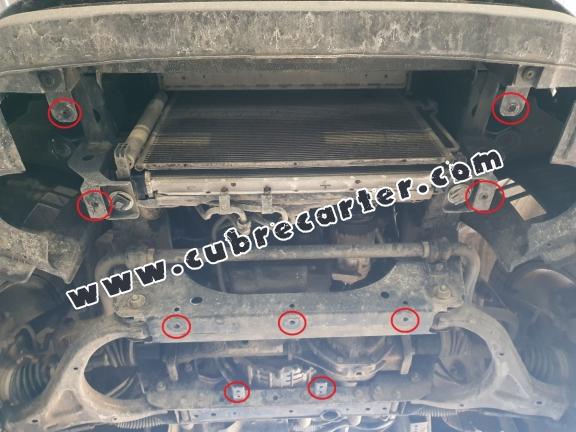 Cubre carter metalico SsangYong Rexton