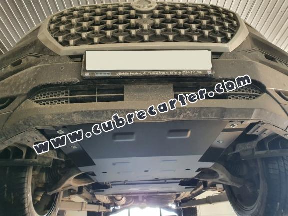 Cubre carter metalico SsangYong Rexton