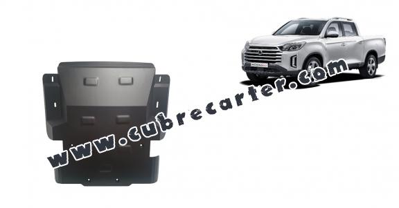 Cubre carter metalico Ssangyong Musso Grand