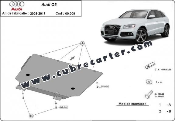 Protección del caja de cambios Audi Q5