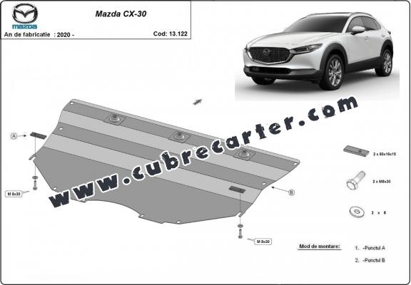 Cubre carter metalico Mazda CX-30