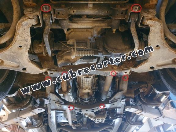 Cubre carter metalico Mitsubishi L200