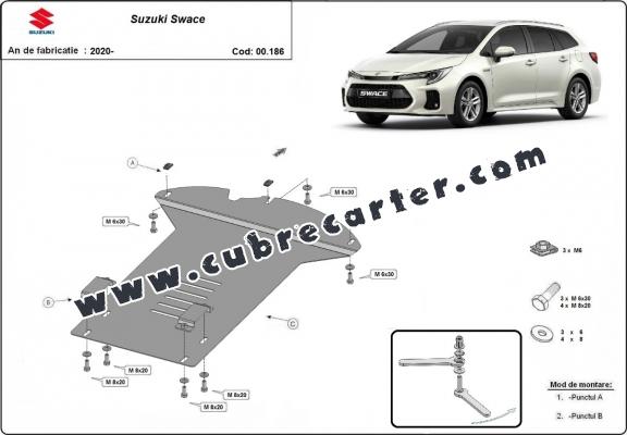 Protector de catalizador/cat lock metalico Suzuki Swace