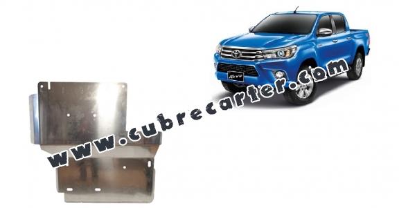 Protección aluminio del diferencial Toyota Hilux Revo