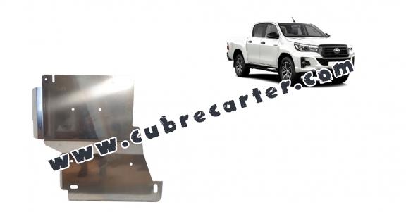 Protección aluminio del diferencial Toyota Hilux Invincible