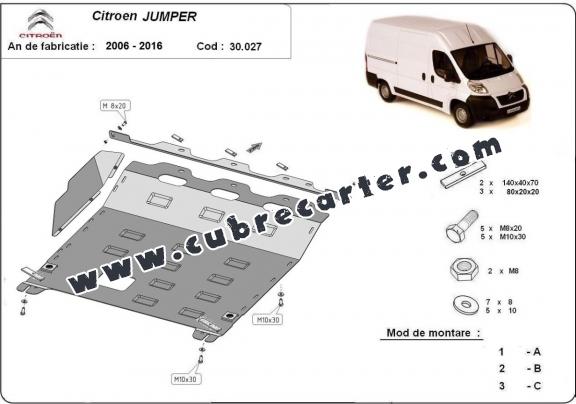 Cubre carter metalico Citroen Jumper