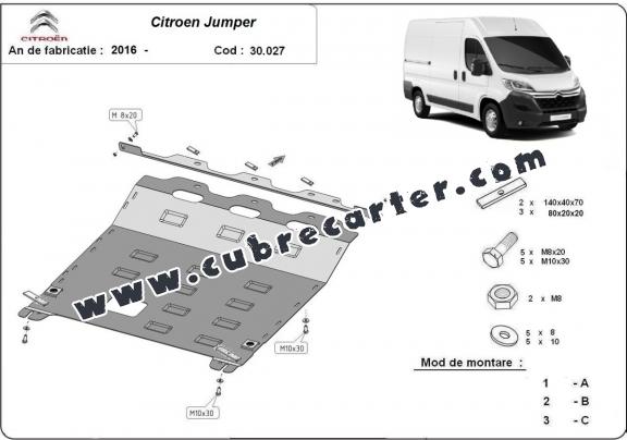 Cubre carter metalico Citroen Jumper