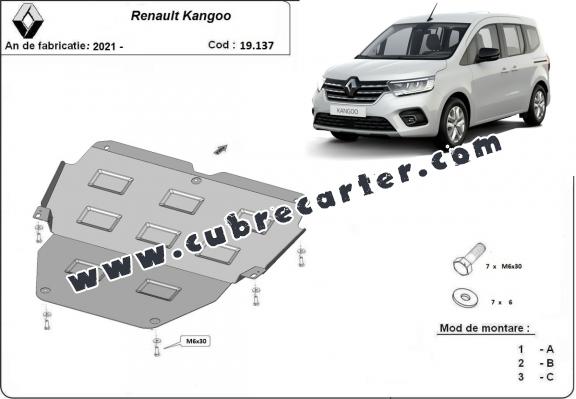 Cubre carter metalico Renault Kangoo