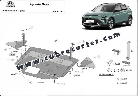 Cubre carter metalico Hyundai Bayon