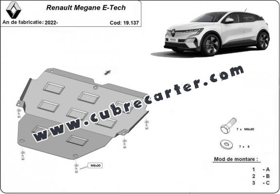Cubre carter metalico Renault Megane E-Tech