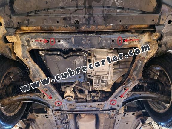 Cubre carter metalico Nissan X-Trail T31 - Vers 2.0