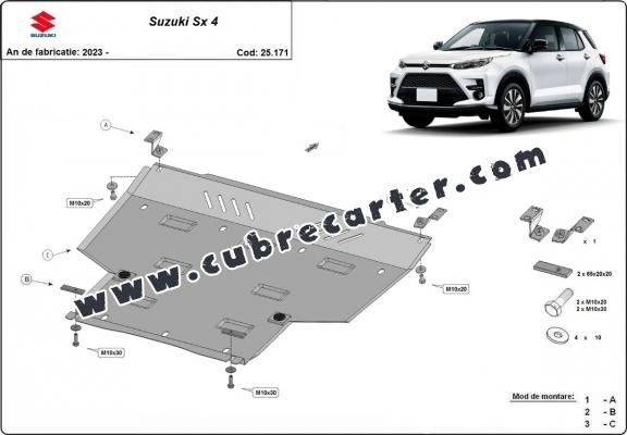 Cubre carter metalico Suzuki SX 4