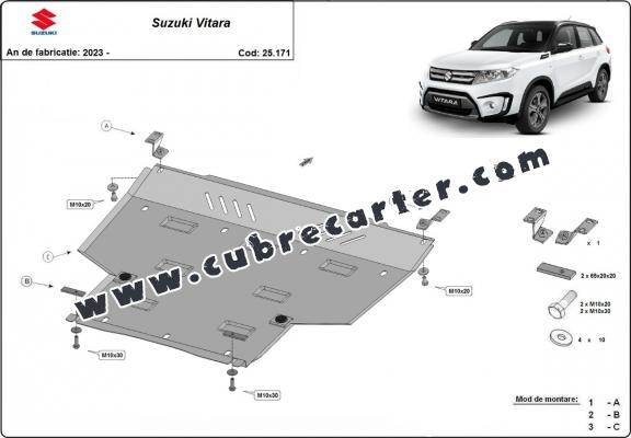 Cubre carter metalico Suzuki Vitara