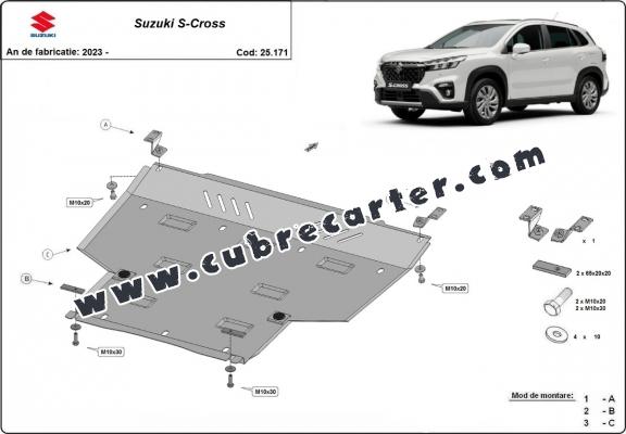 Cubre carter metalico Suzuki S-Cross