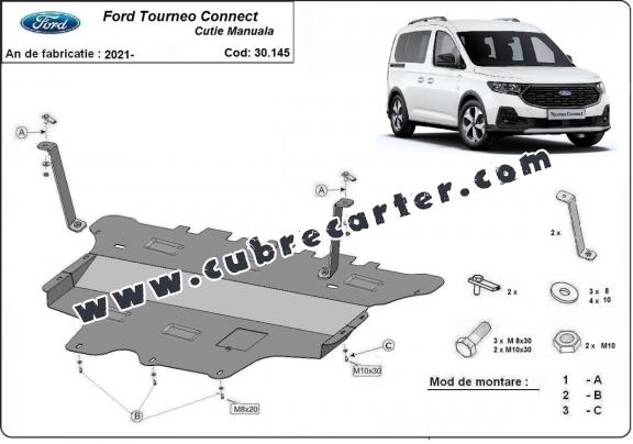 Cubre carter metalico Ford Tourneo Connect