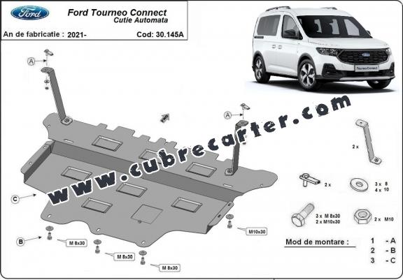 Cubre carter metalico Ford Tourneo Connect- caja de cambios automática