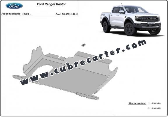 Cubre carter aluminio Ford Ranger Raptor