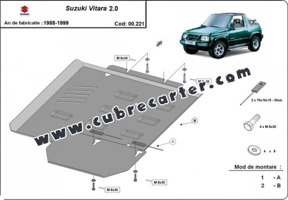 Protección del caja de cambios Suzuki Vitara 2.0